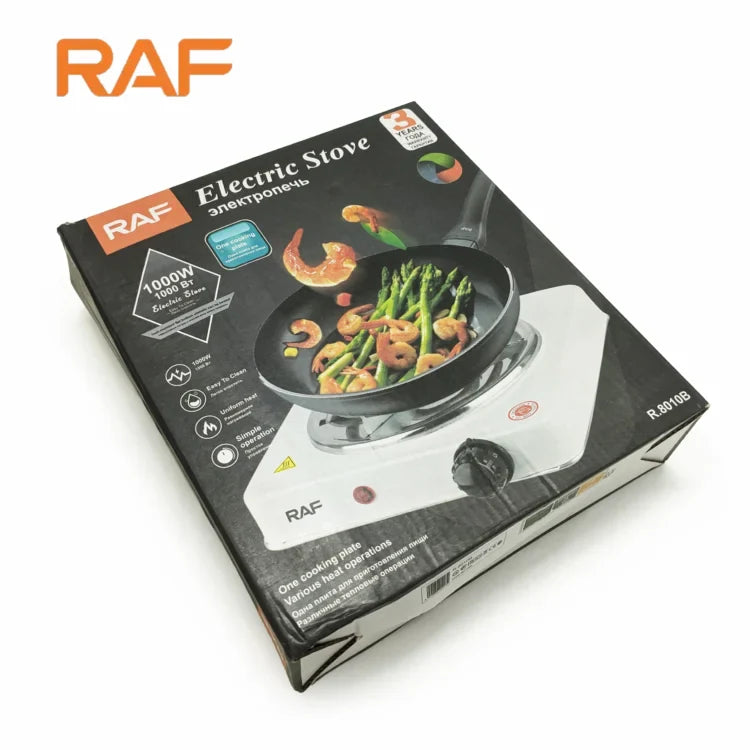 RAF™ Electric Stove & Hot Plate Cooker with Uniform Heating – 1000w